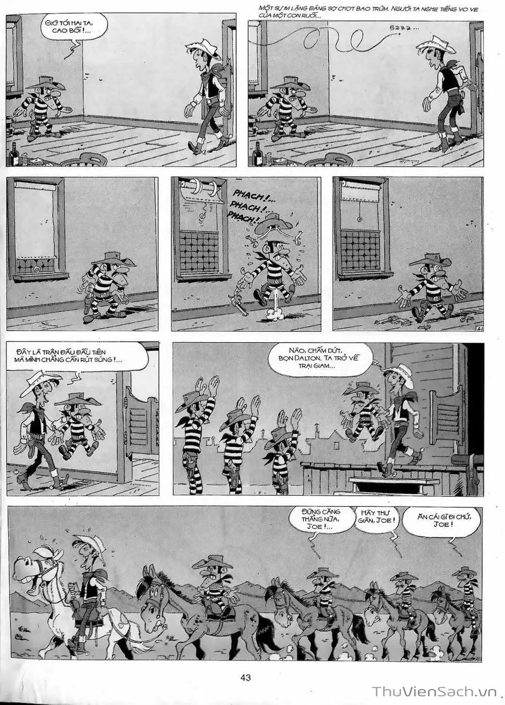 Truyện Tranh Cuộc Phiêu Lưu Kỳ Thú Của Lucky Luke trang 3