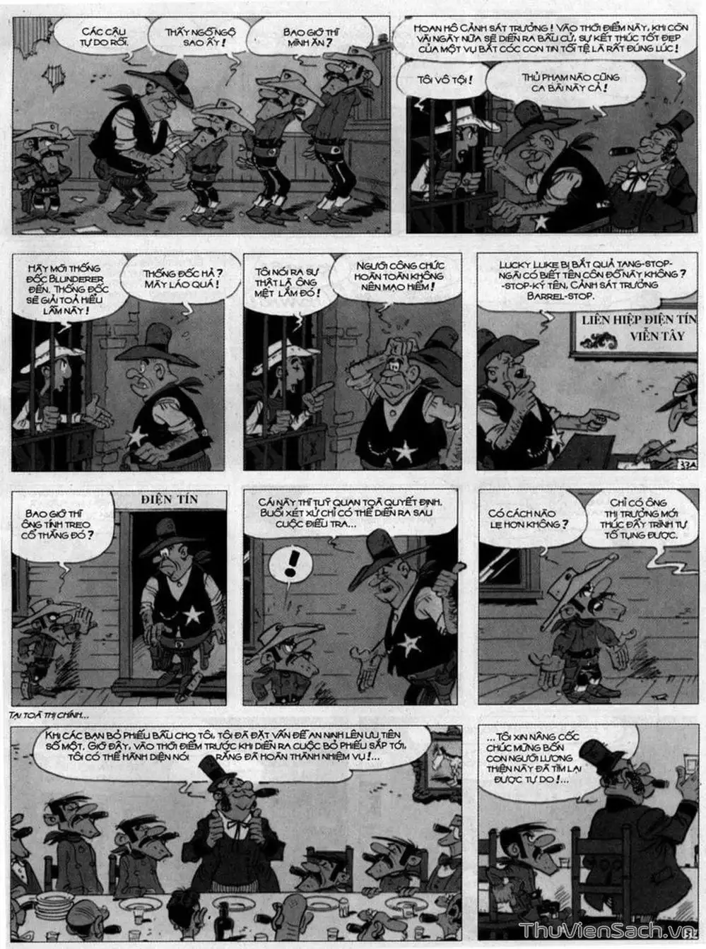 Truyện Tranh Cuộc Phiêu Lưu Kỳ Thú Của Lucky Luke trang 3