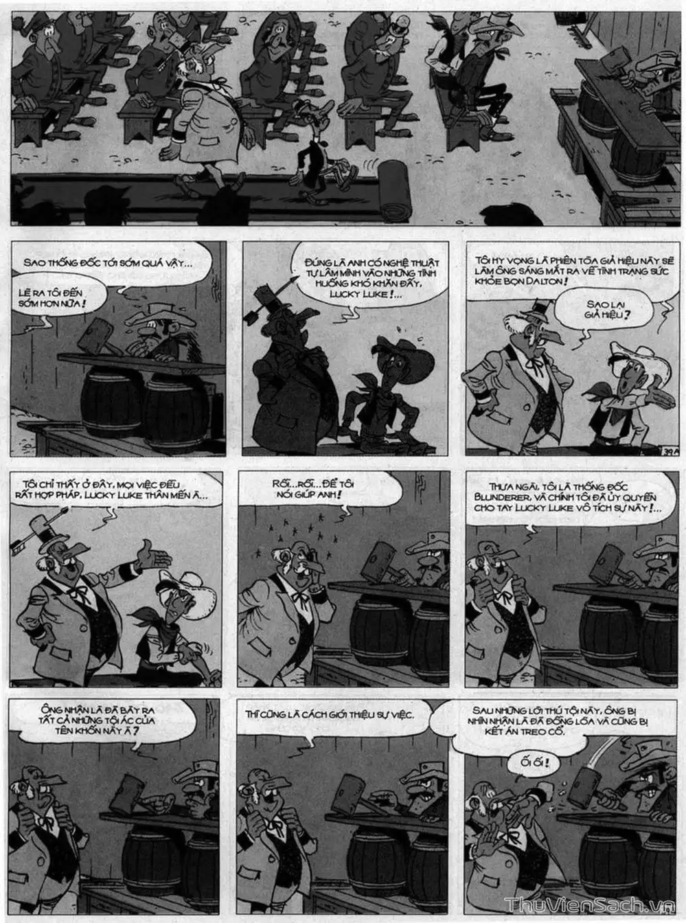 Truyện Tranh Cuộc Phiêu Lưu Kỳ Thú Của Lucky Luke trang 3