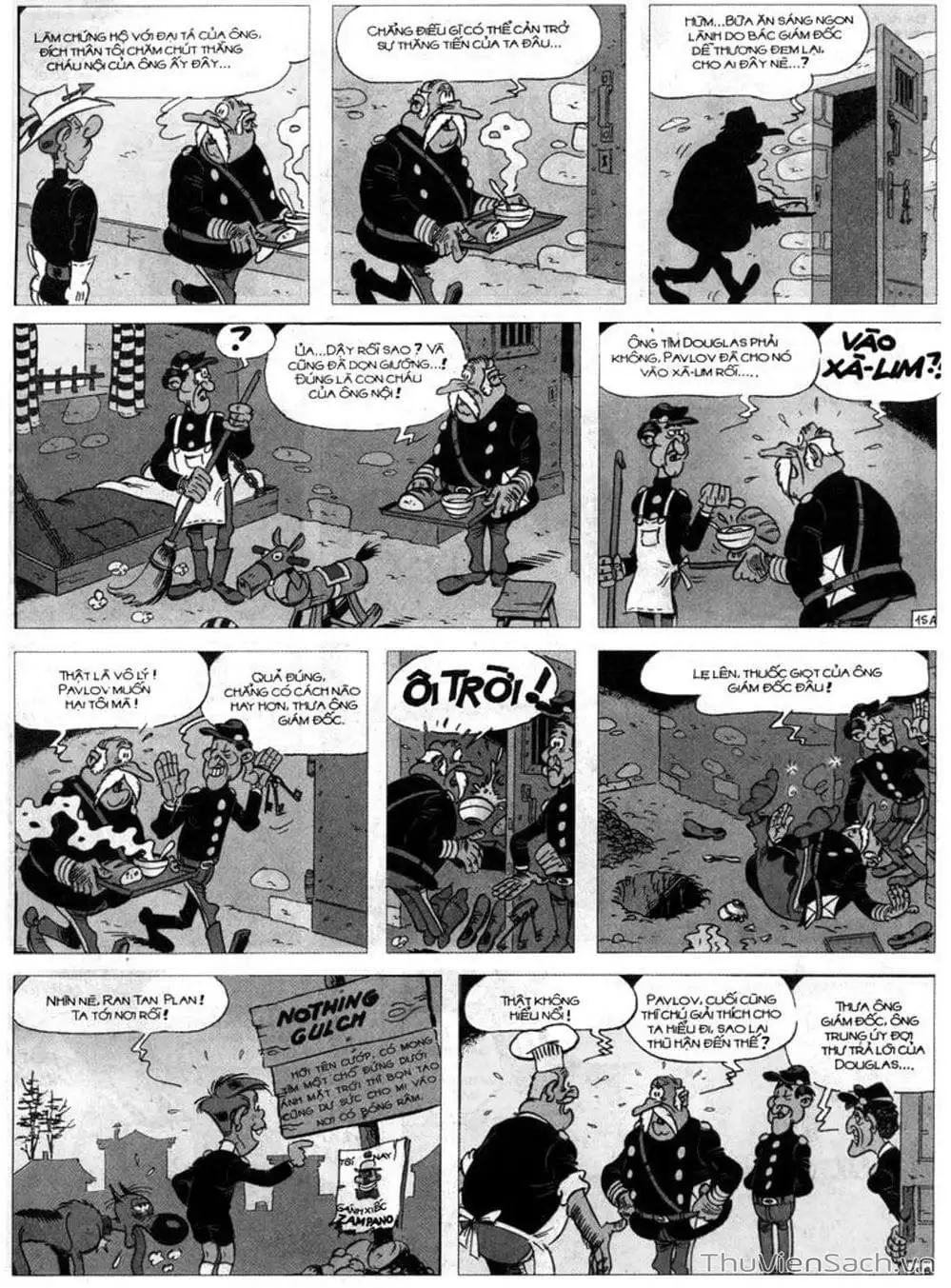 Truyện Tranh Cuộc Phiêu Lưu Kỳ Thú Của Lucky Luke trang 3