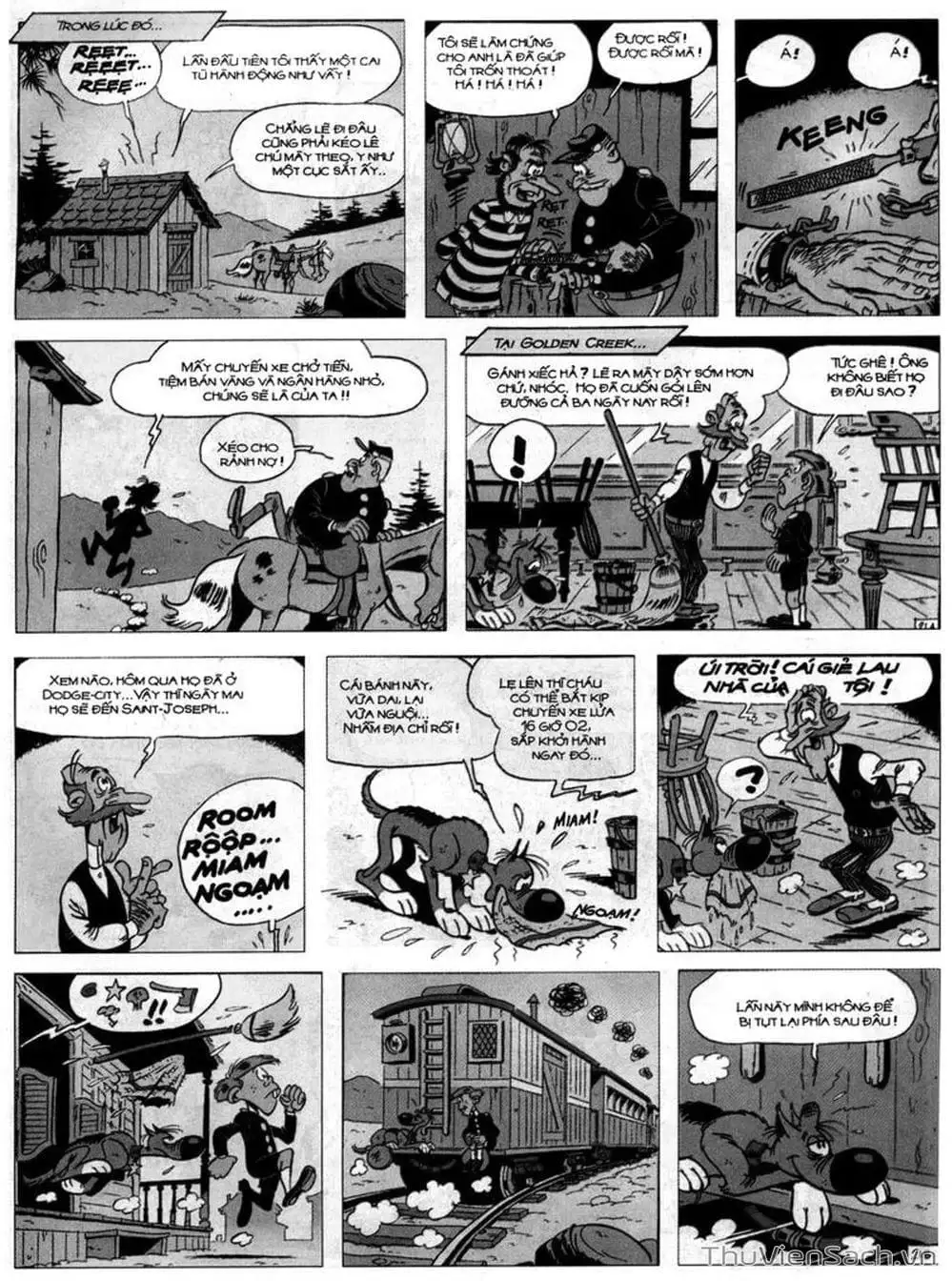 Truyện Tranh Cuộc Phiêu Lưu Kỳ Thú Của Lucky Luke trang 3