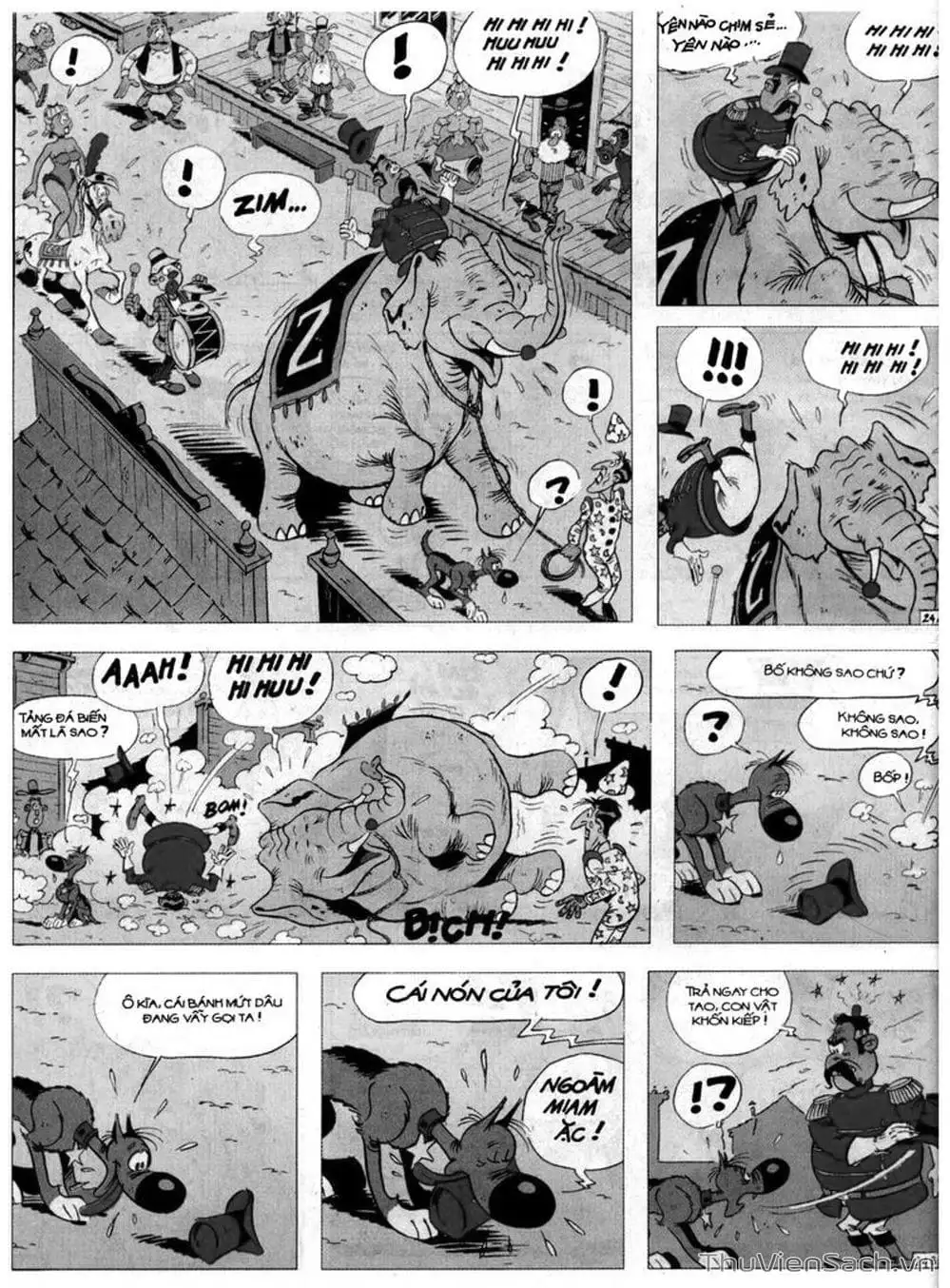 Truyện Tranh Cuộc Phiêu Lưu Kỳ Thú Của Lucky Luke trang 3