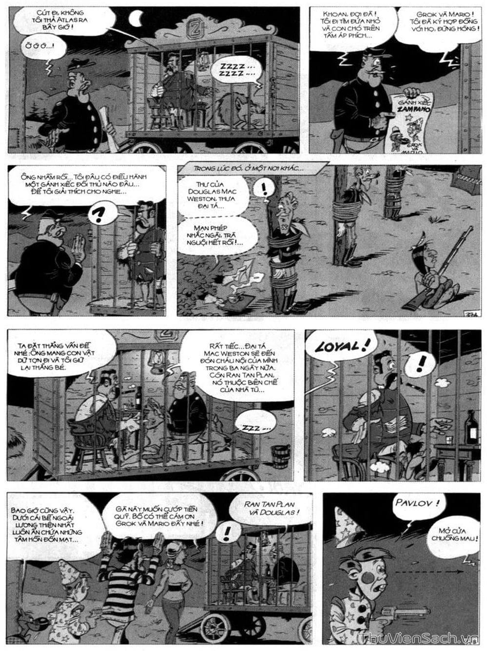 Truyện Tranh Cuộc Phiêu Lưu Kỳ Thú Của Lucky Luke trang 3