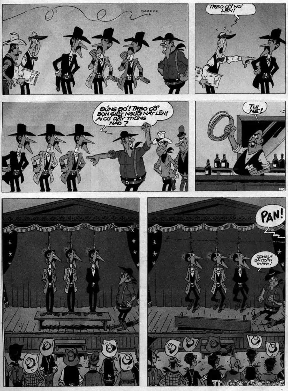 Truyện Tranh Cuộc Phiêu Lưu Kỳ Thú Của Lucky Luke trang 3