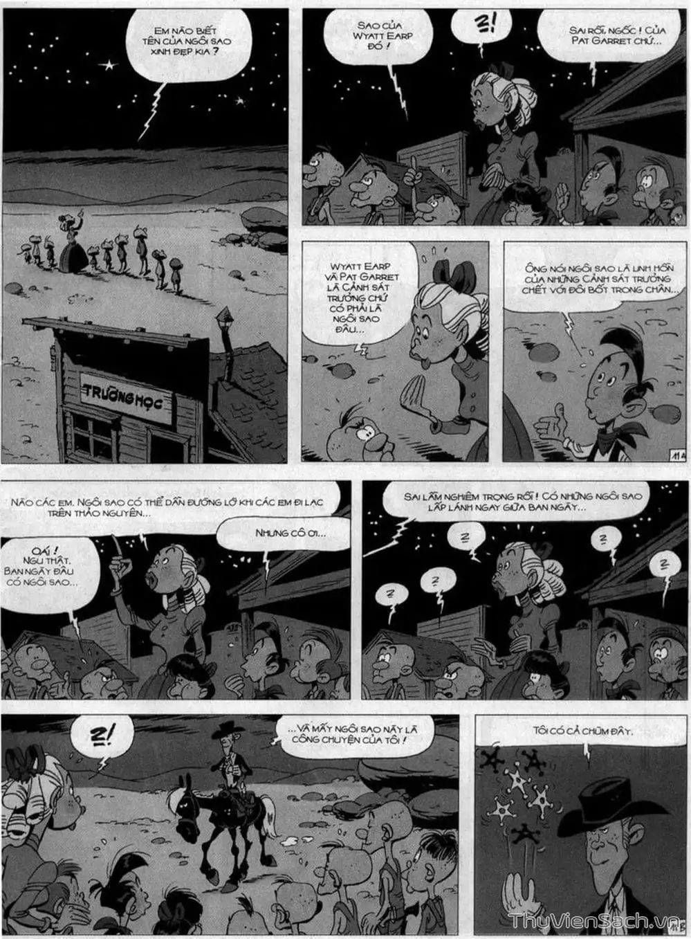 Truyện Tranh Cuộc Phiêu Lưu Kỳ Thú Của Lucky Luke trang 3