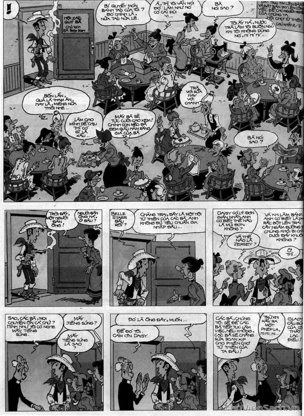 Truyện Tranh Cuộc Phiêu Lưu Kỳ Thú Của Lucky Luke trang 3