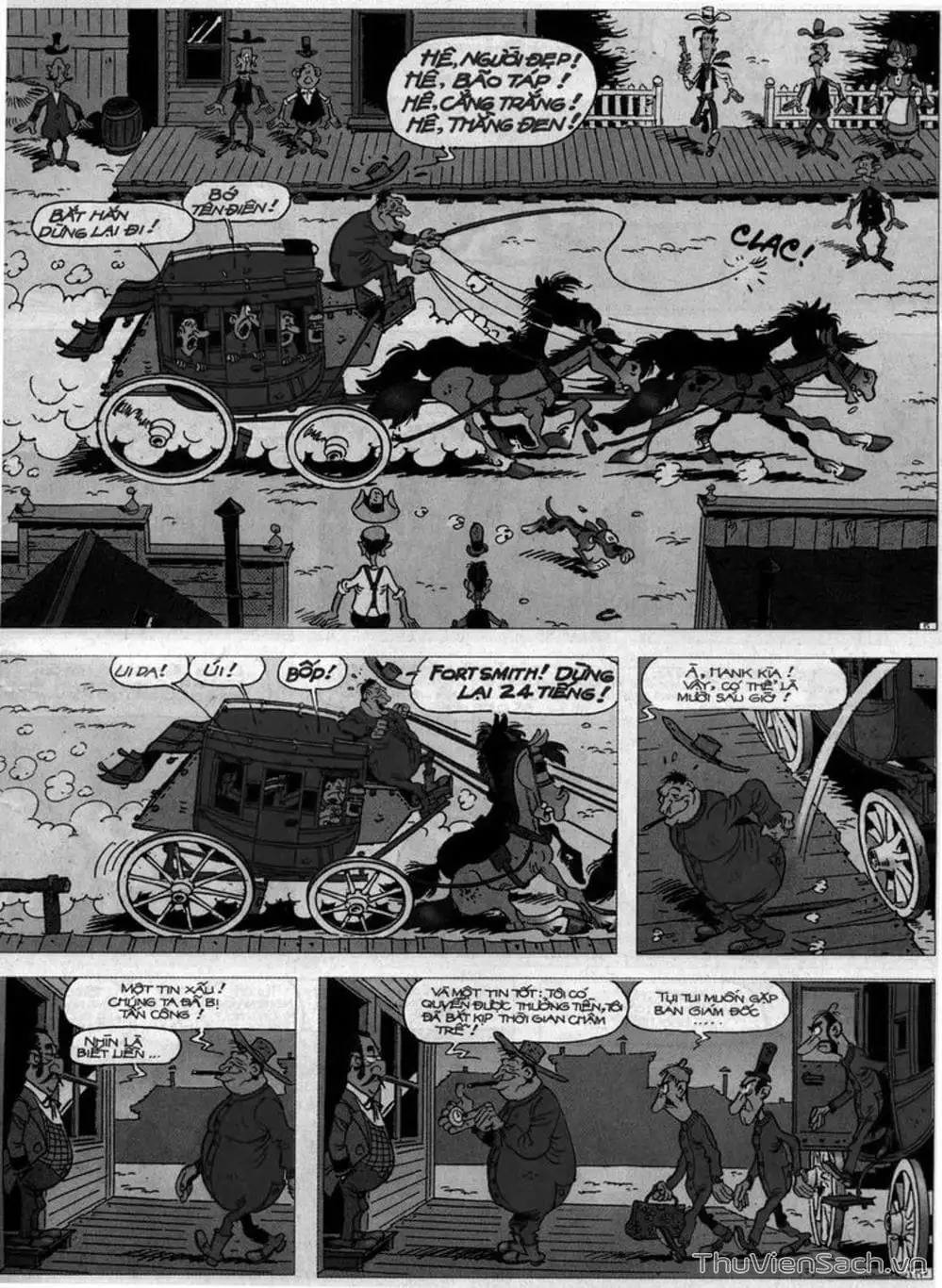 Truyện Tranh Cuộc Phiêu Lưu Kỳ Thú Của Lucky Luke trang 3