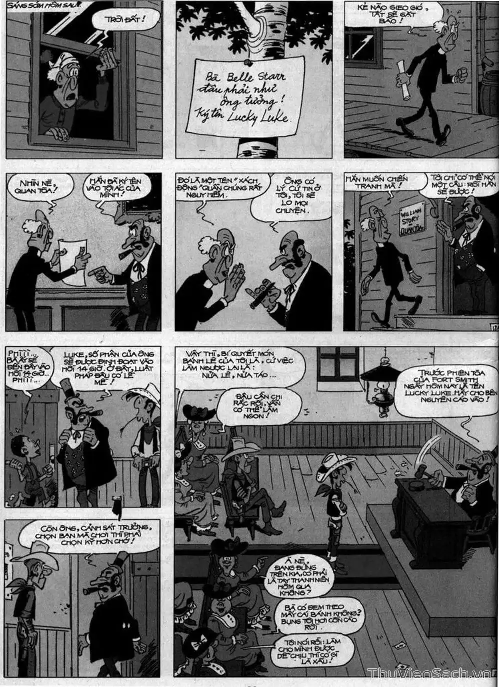 Truyện Tranh Cuộc Phiêu Lưu Kỳ Thú Của Lucky Luke trang 3