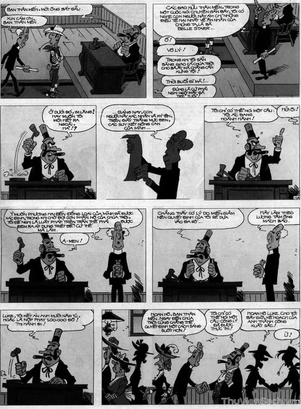 Truyện Tranh Cuộc Phiêu Lưu Kỳ Thú Của Lucky Luke trang 3