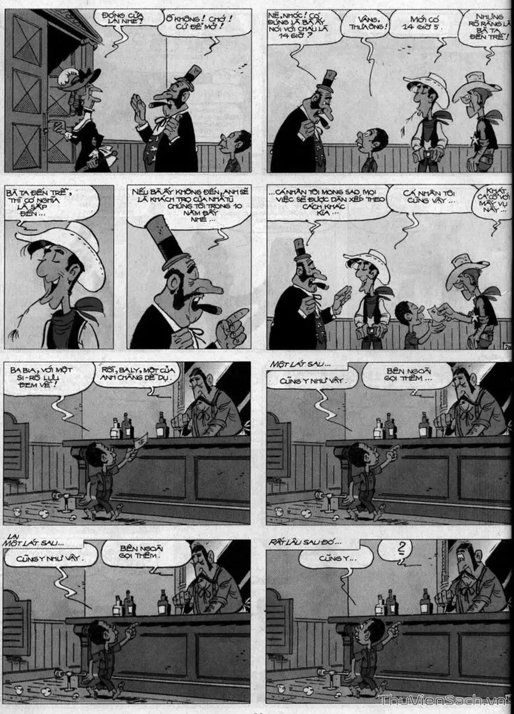 Truyện Tranh Cuộc Phiêu Lưu Kỳ Thú Của Lucky Luke trang 3