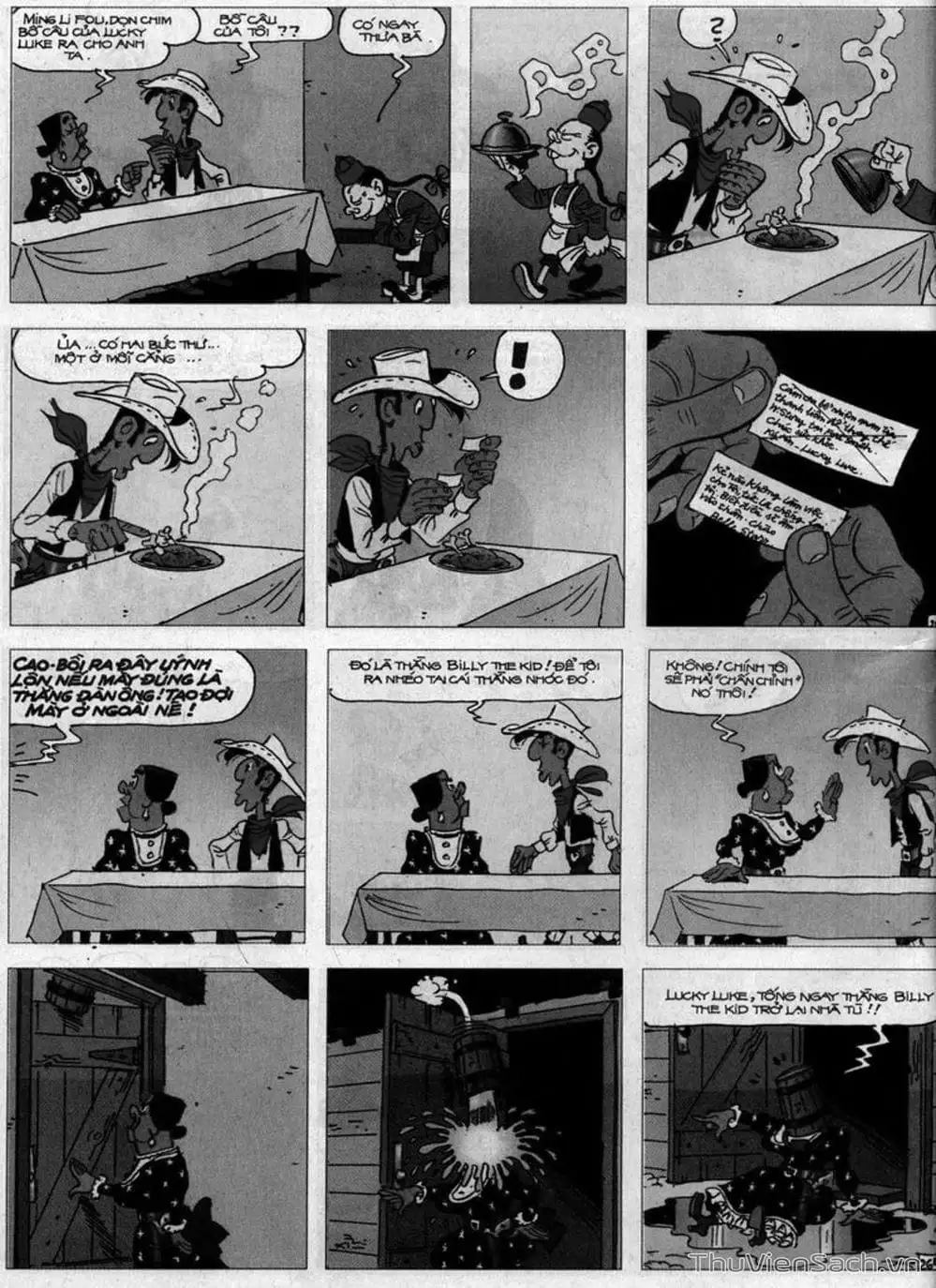 Truyện Tranh Cuộc Phiêu Lưu Kỳ Thú Của Lucky Luke trang 3
