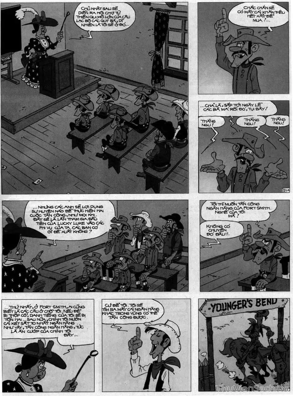 Truyện Tranh Cuộc Phiêu Lưu Kỳ Thú Của Lucky Luke trang 3