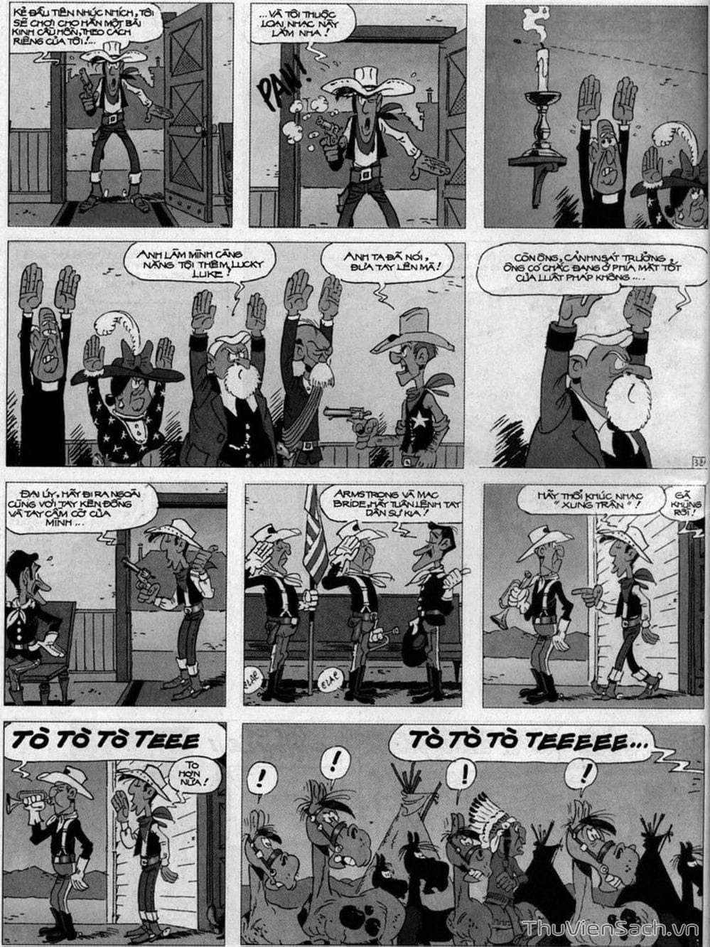Truyện Tranh Cuộc Phiêu Lưu Kỳ Thú Của Lucky Luke trang 3
