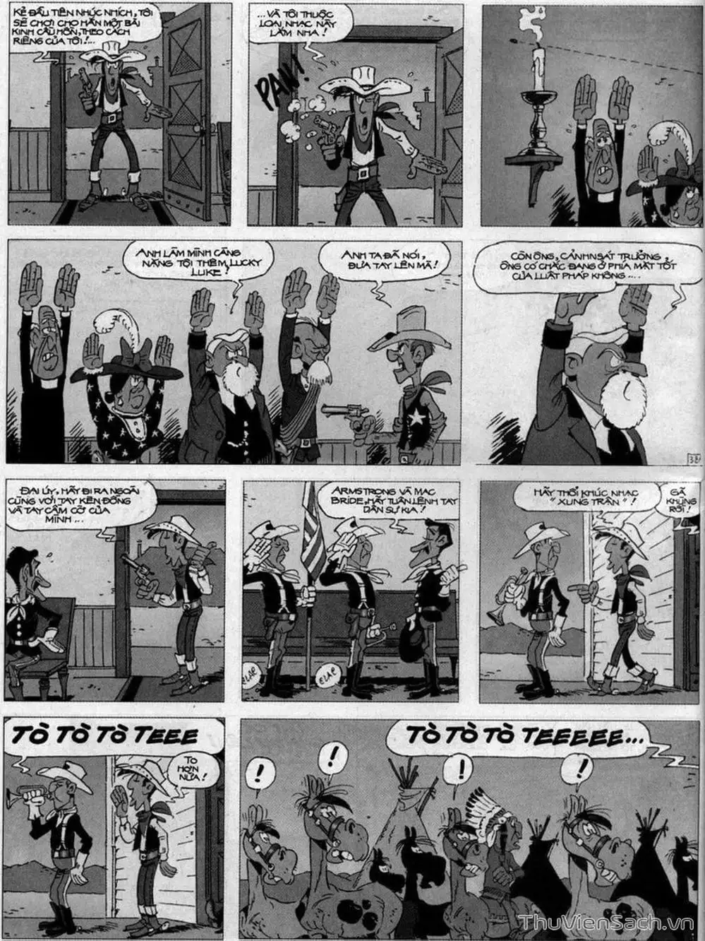Truyện Tranh Cuộc Phiêu Lưu Kỳ Thú Của Lucky Luke trang 3