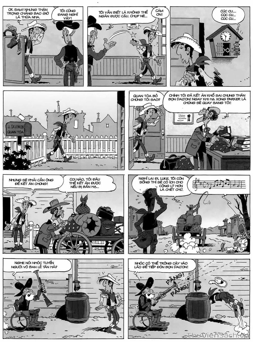 Truyện Tranh Cuộc Phiêu Lưu Kỳ Thú Của Lucky Luke trang 3