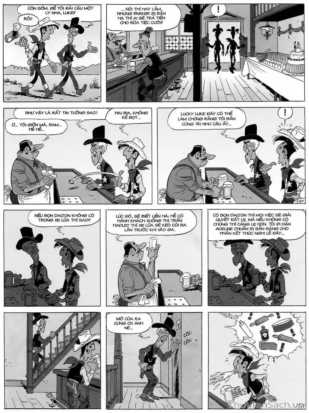 Truyện Tranh Cuộc Phiêu Lưu Kỳ Thú Của Lucky Luke trang 3