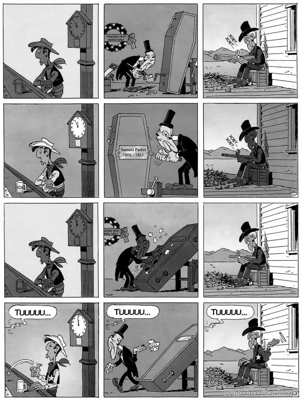 Truyện Tranh Cuộc Phiêu Lưu Kỳ Thú Của Lucky Luke trang 3