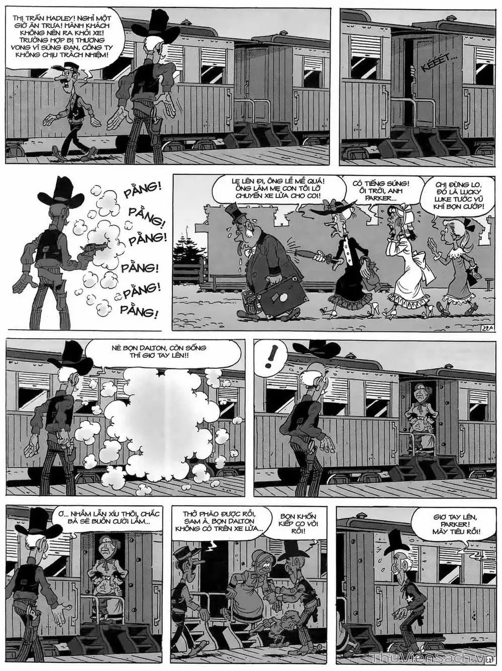 Truyện Tranh Cuộc Phiêu Lưu Kỳ Thú Của Lucky Luke trang 3