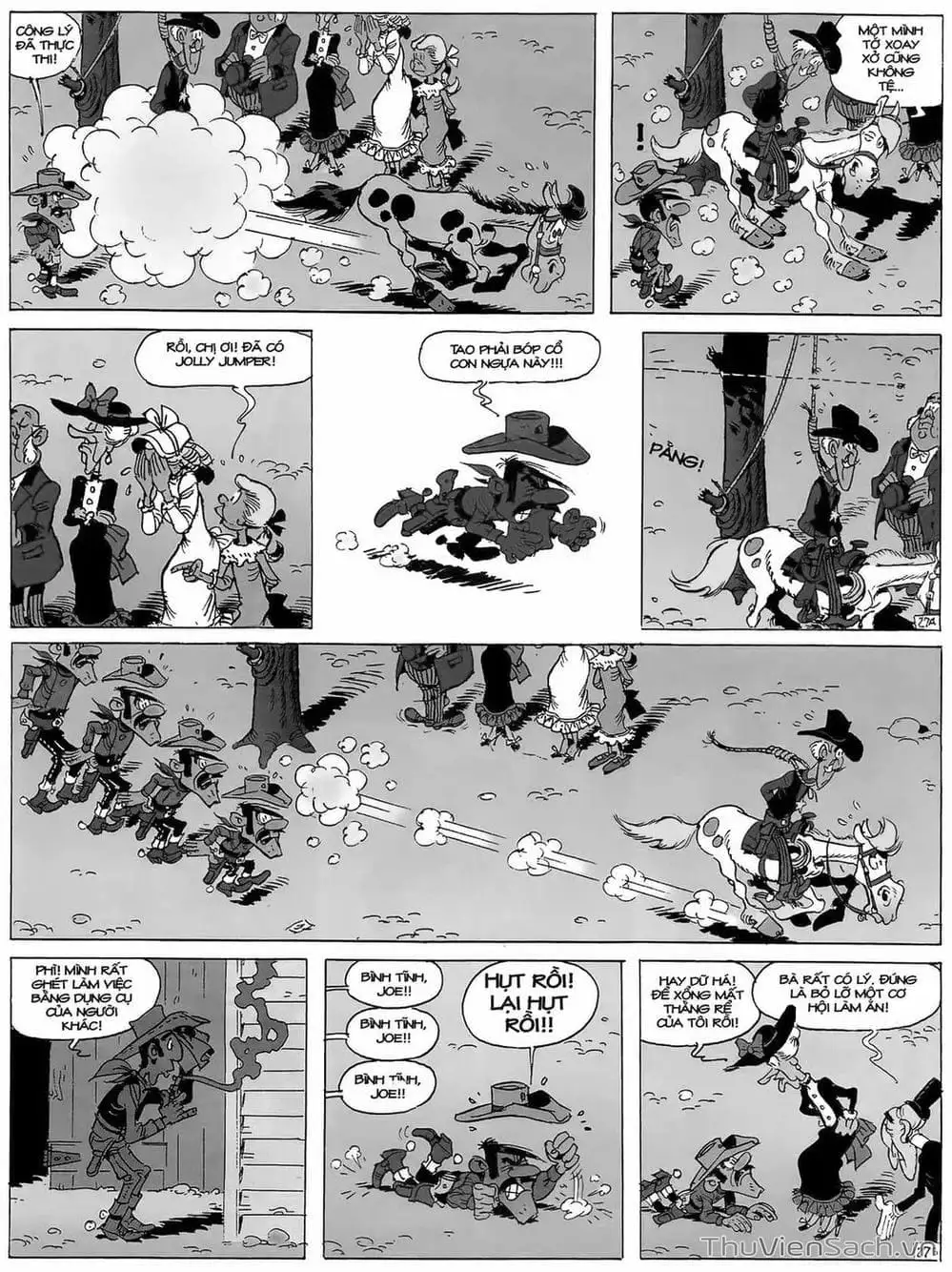 Truyện Tranh Cuộc Phiêu Lưu Kỳ Thú Của Lucky Luke trang 3