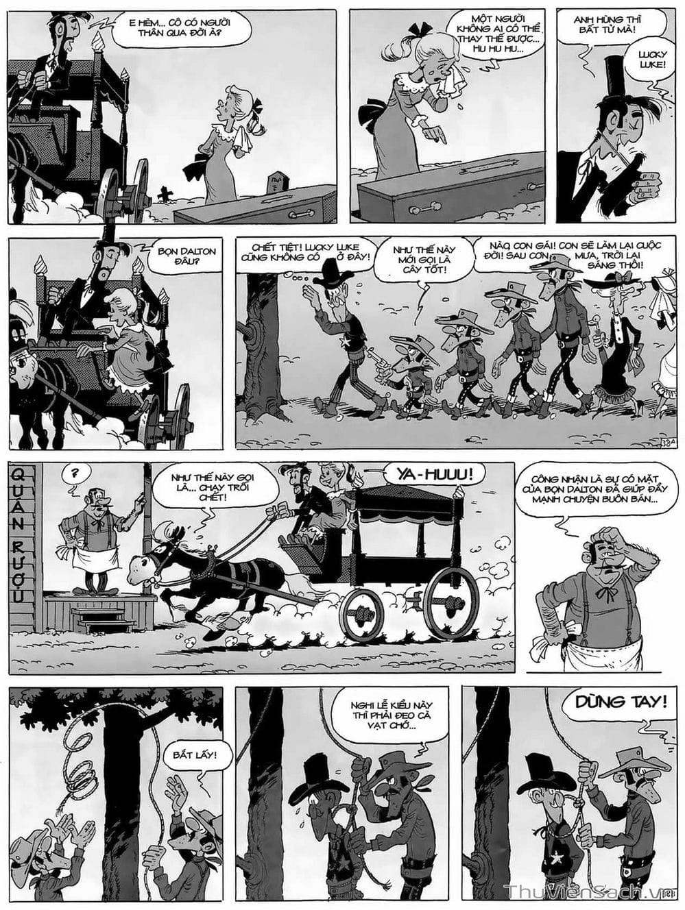 Truyện Tranh Cuộc Phiêu Lưu Kỳ Thú Của Lucky Luke trang 3