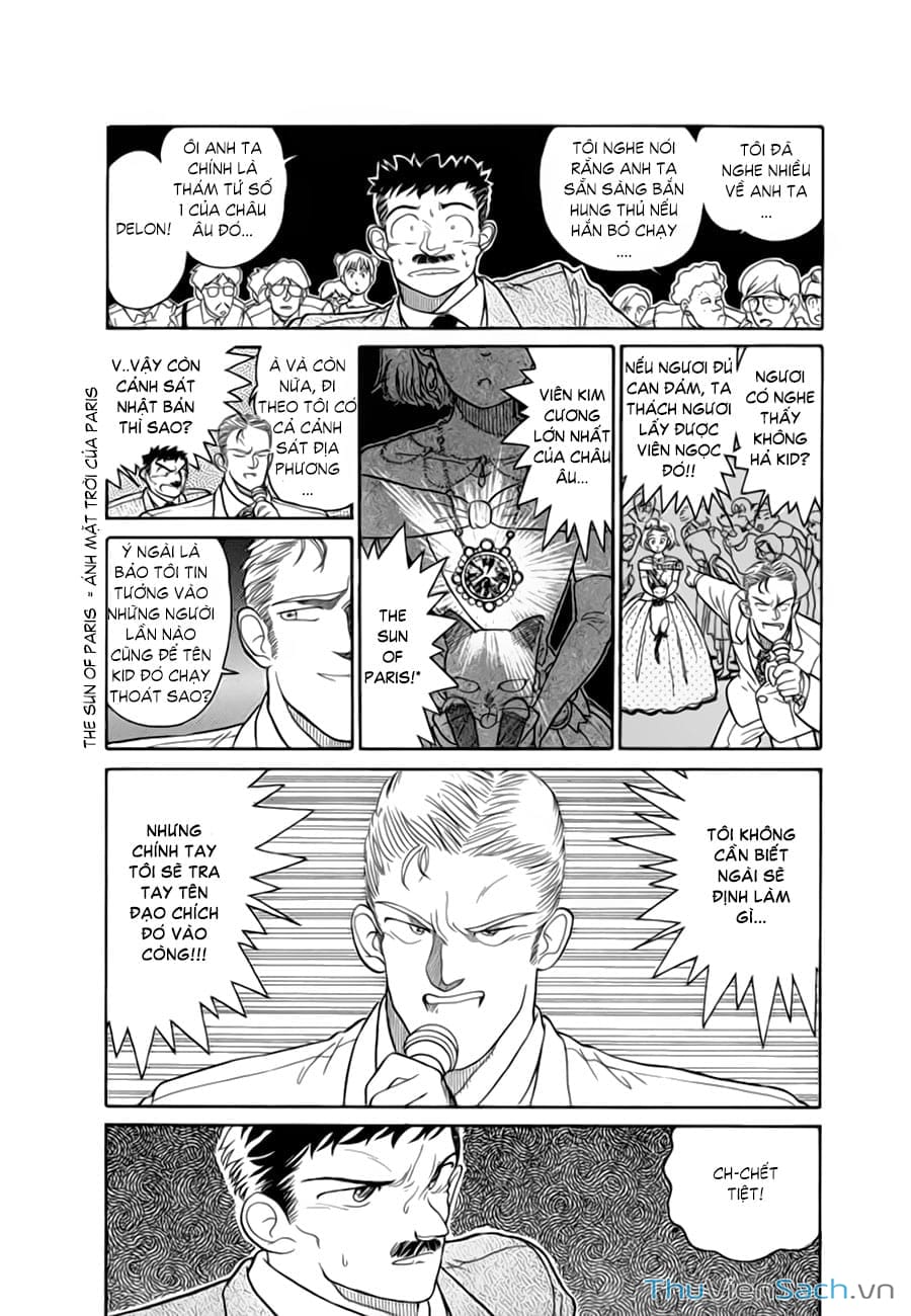 Truyện Tranh Siêu Đạo Chích Kid - Magic Kaito trang 4