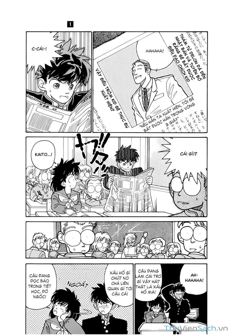 Truyện Tranh Siêu Đạo Chích Kid - Magic Kaito trang 4