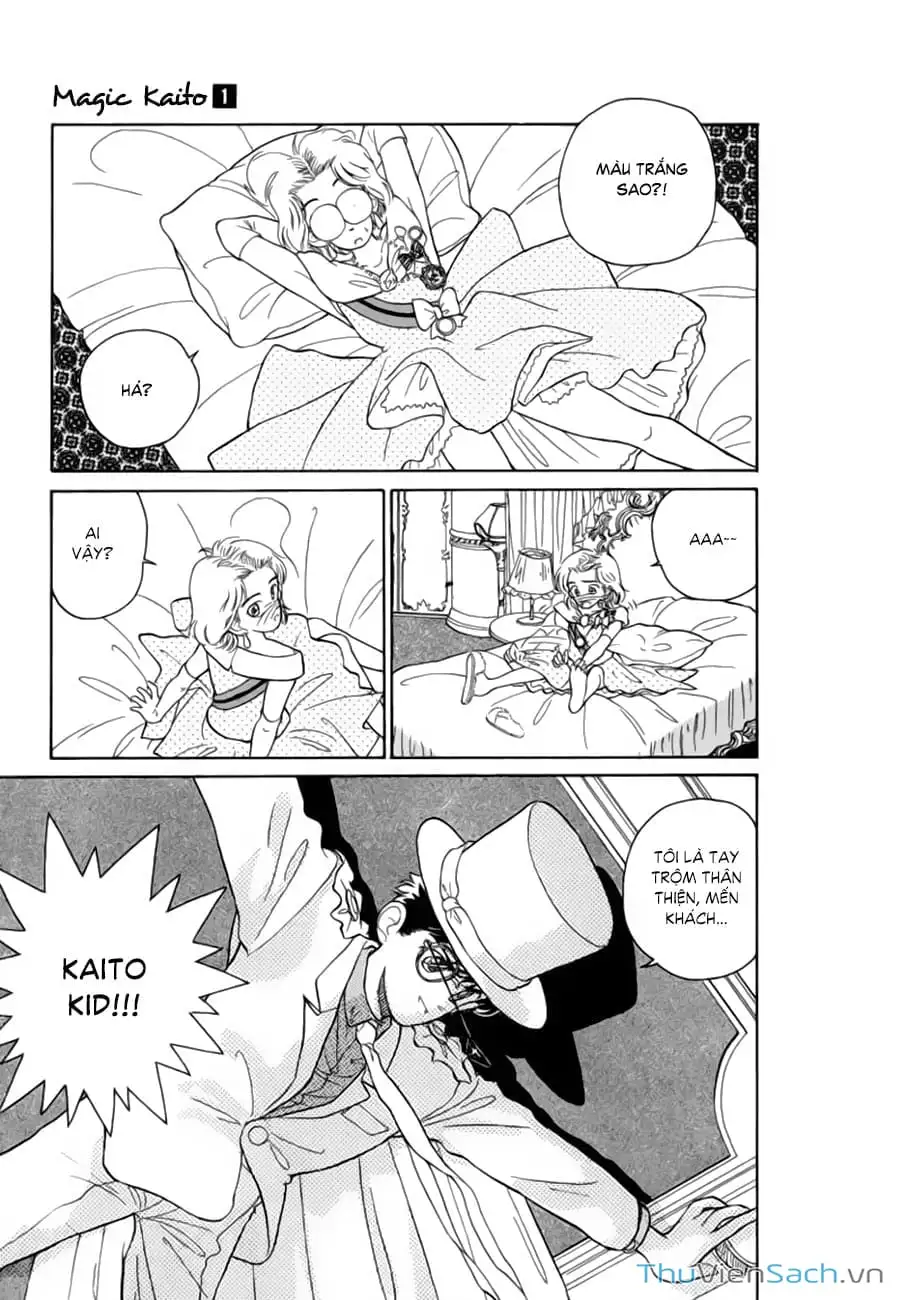 Truyện Tranh Siêu Đạo Chích Kid - Magic Kaito trang 4