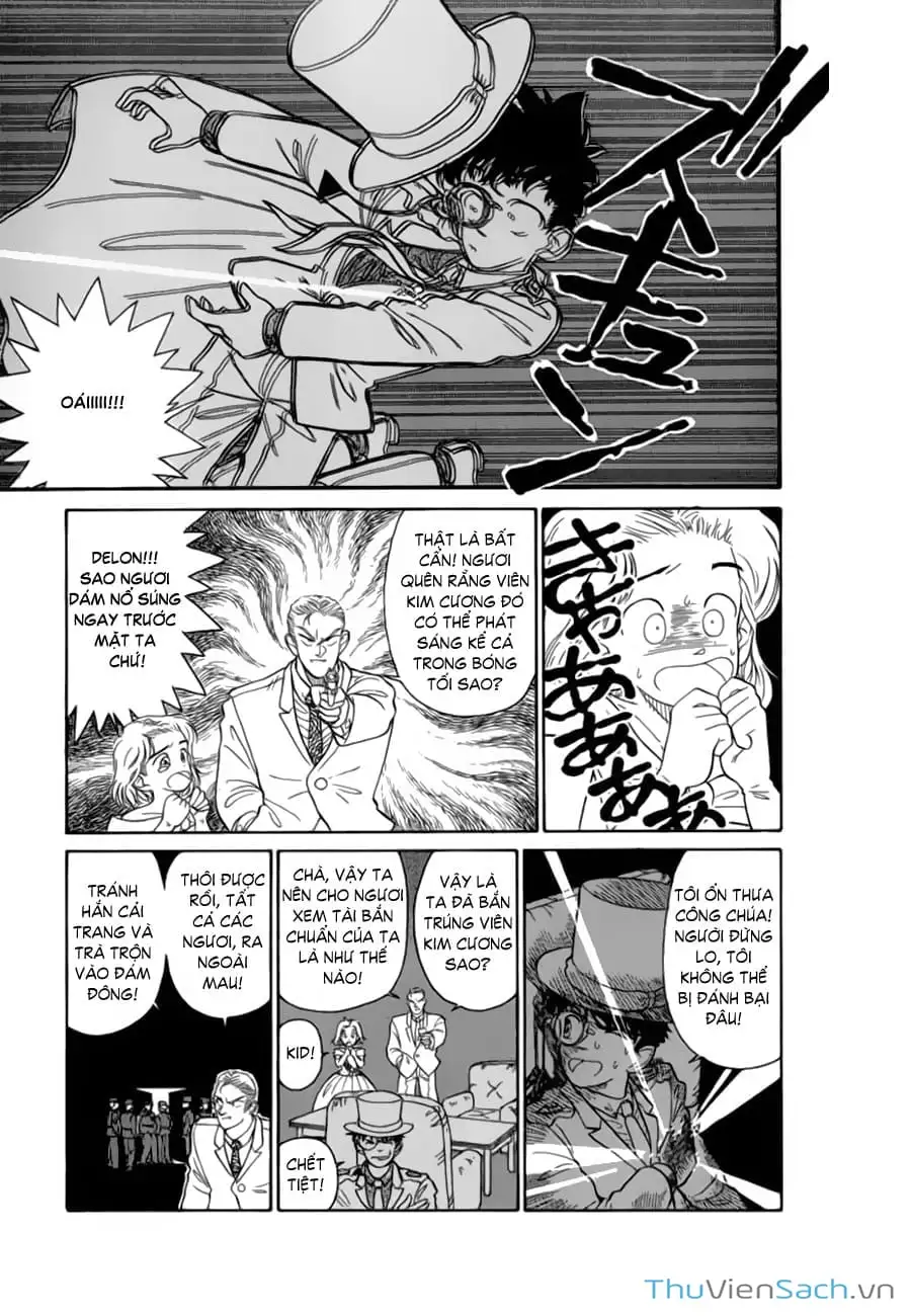 Truyện Tranh Siêu Đạo Chích Kid - Magic Kaito trang 4