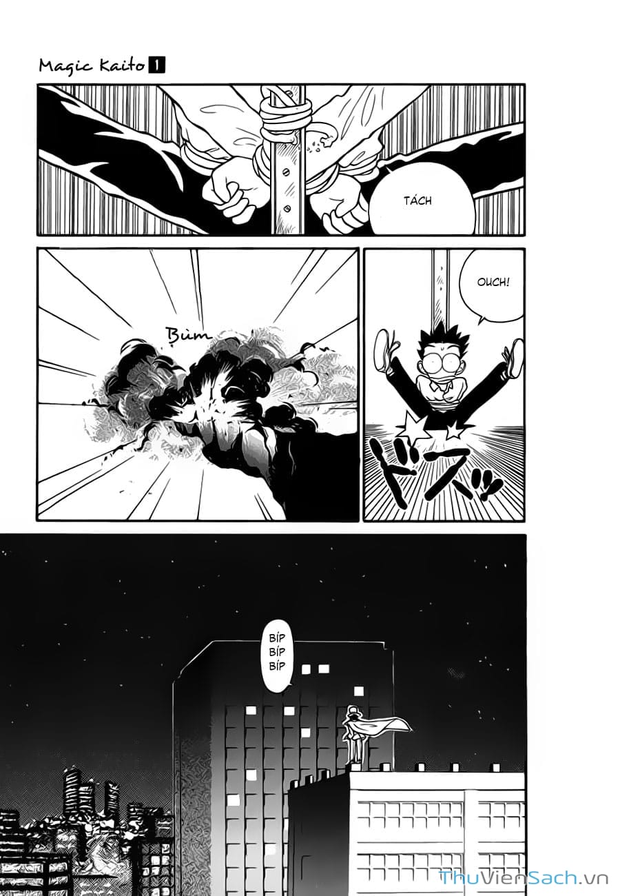 Truyện Tranh Siêu Đạo Chích Kid - Magic Kaito trang 4