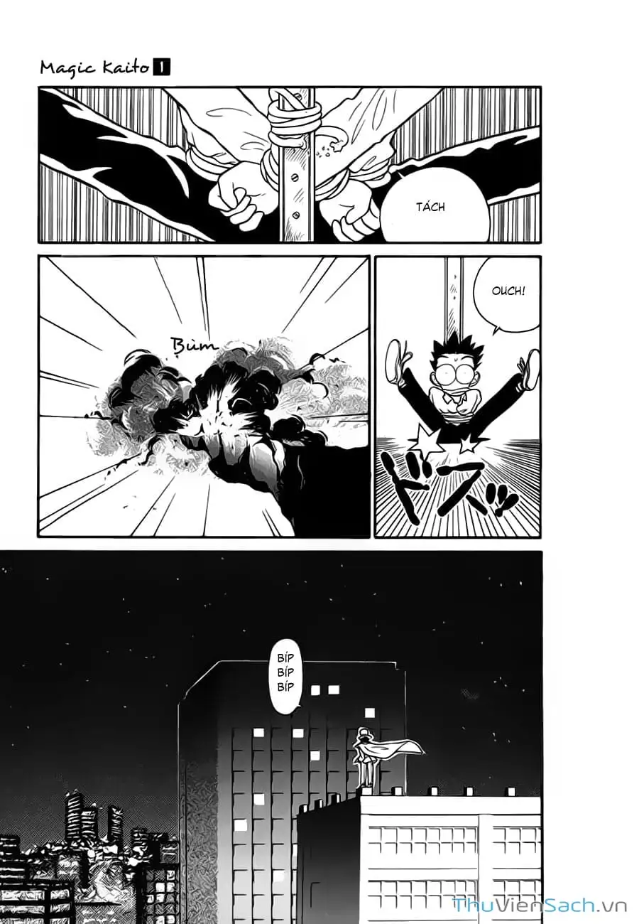 Truyện Tranh Siêu Đạo Chích Kid - Magic Kaito trang 4