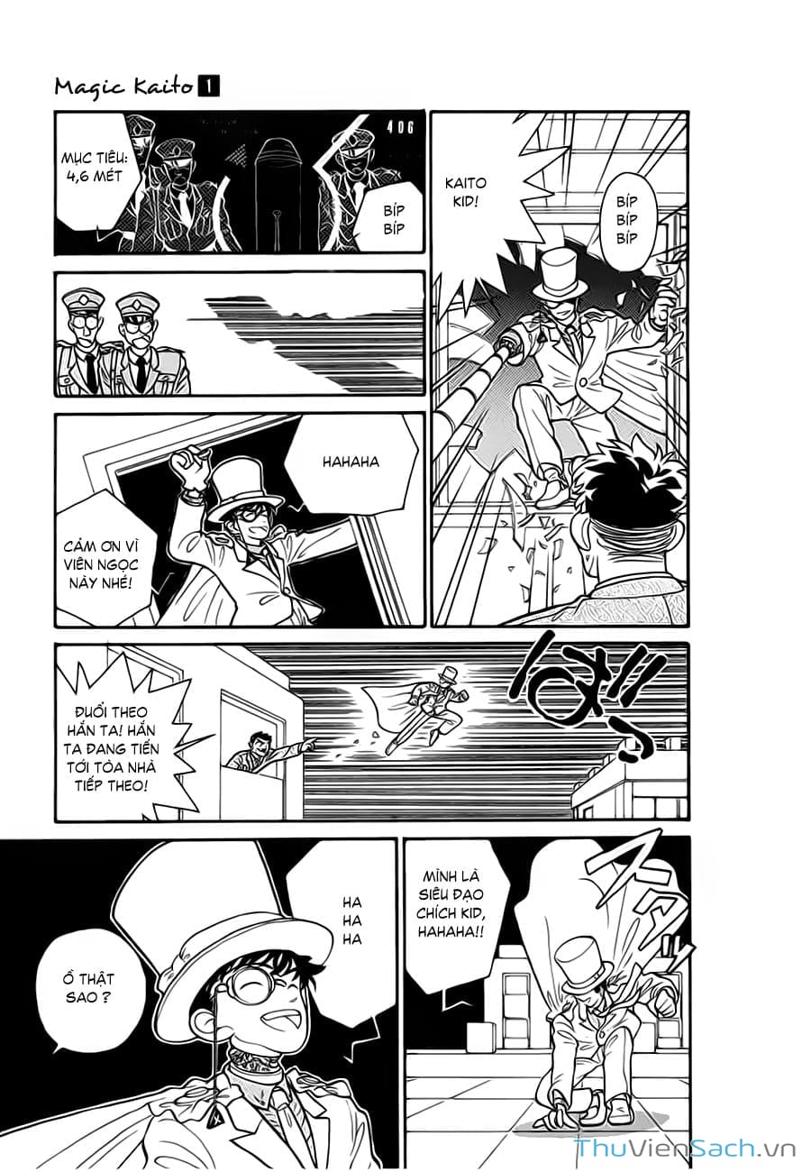Truyện Tranh Siêu Đạo Chích Kid - Magic Kaito trang 4