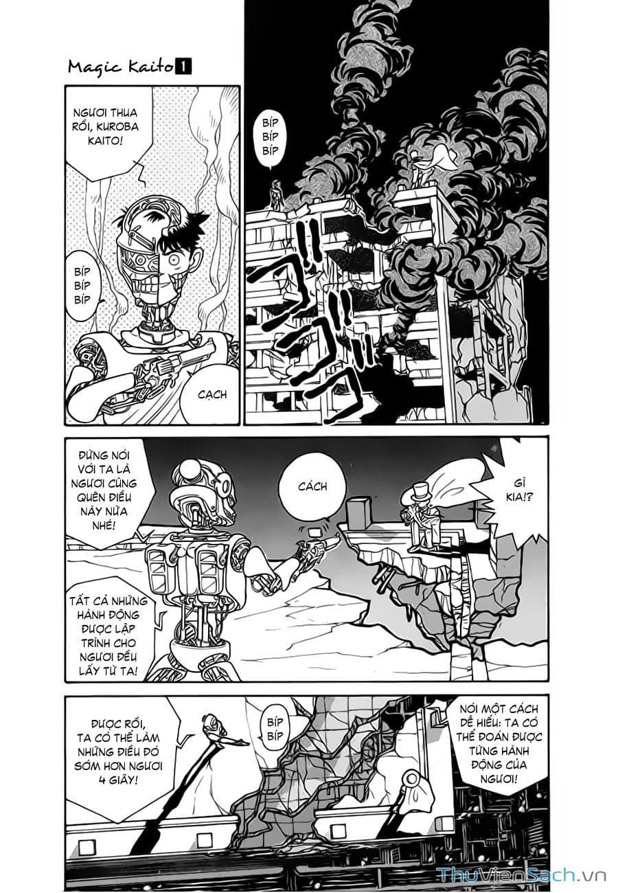 Truyện Tranh Siêu Đạo Chích Kid - Magic Kaito trang 4