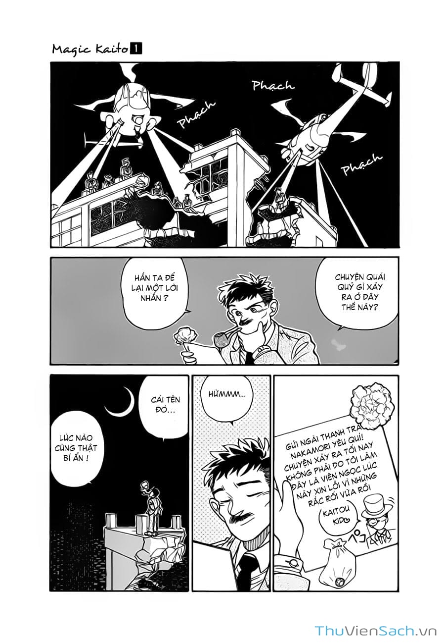 Truyện Tranh Siêu Đạo Chích Kid - Magic Kaito trang 4