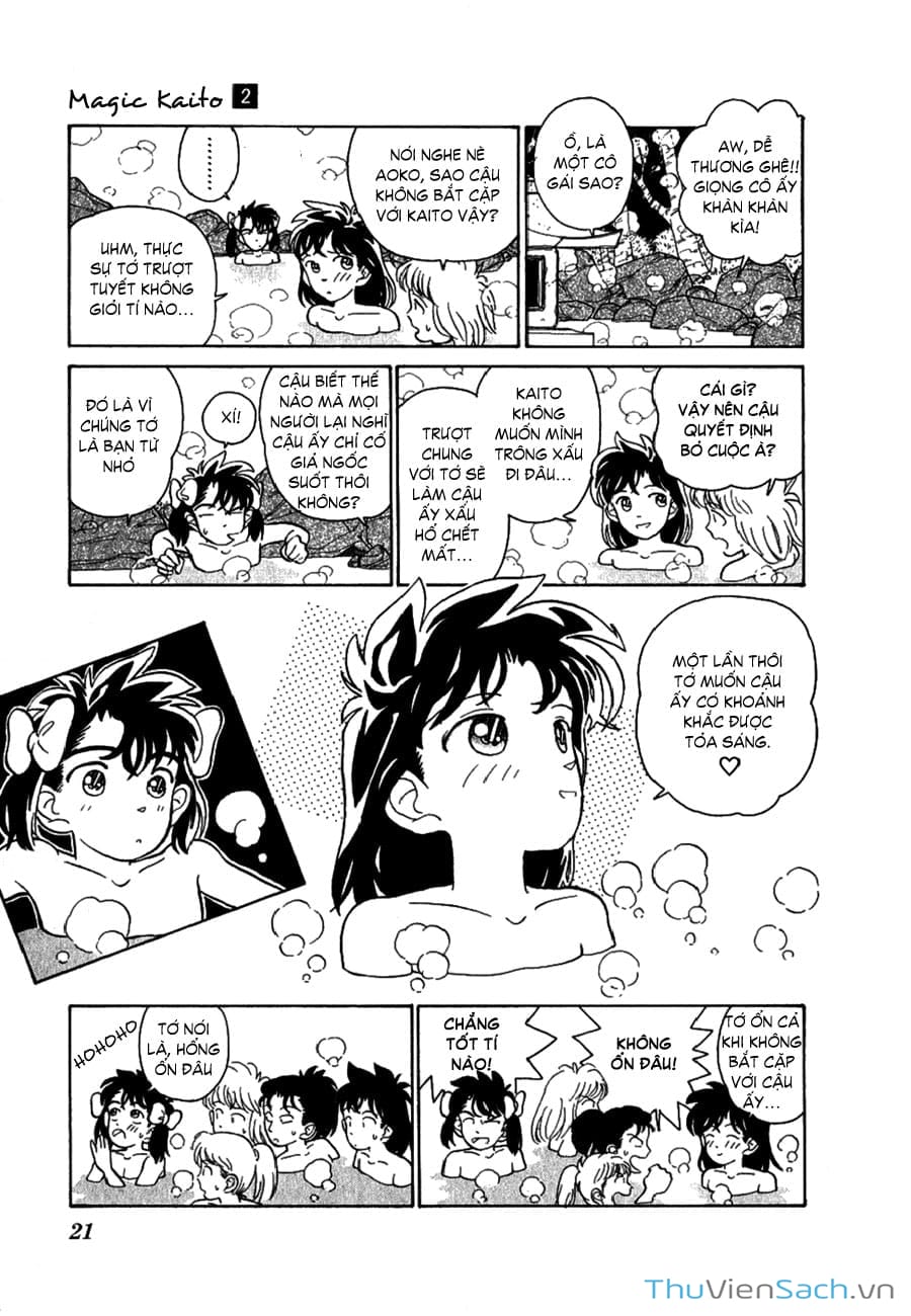 Truyện Tranh Siêu Đạo Chích Kid - Magic Kaito trang 4