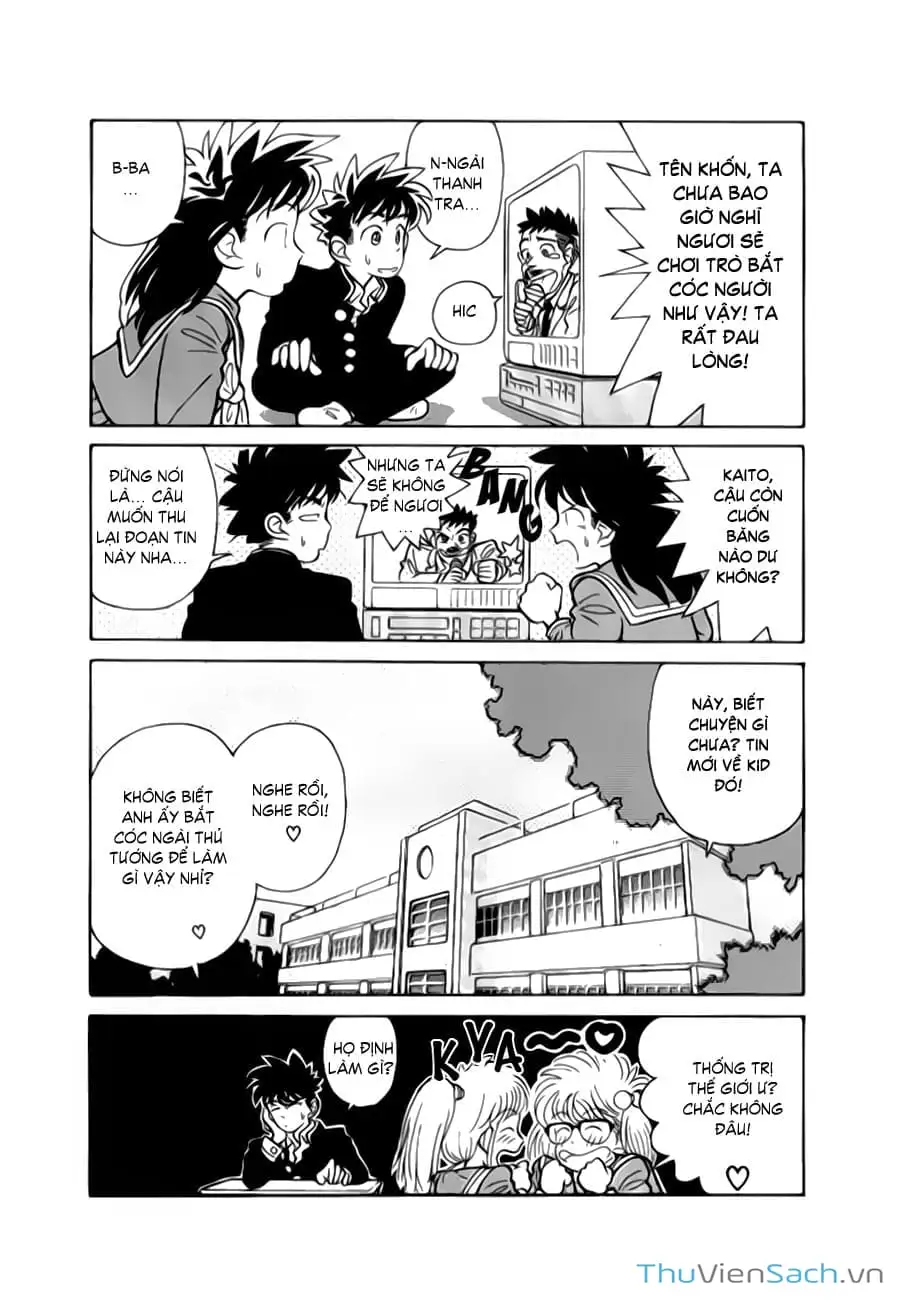 Truyện Tranh Siêu Đạo Chích Kid - Magic Kaito trang 4