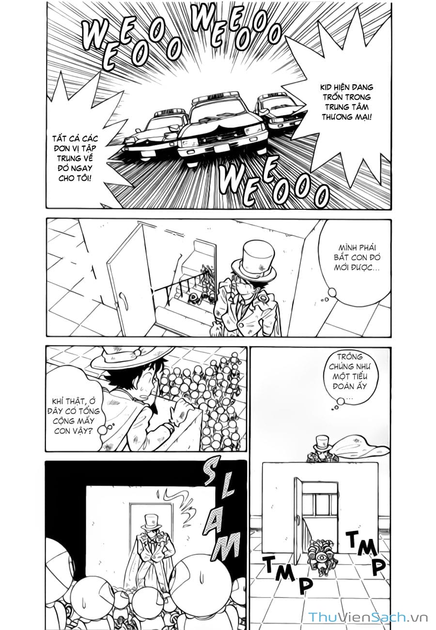 Truyện Tranh Siêu Đạo Chích Kid - Magic Kaito trang 4