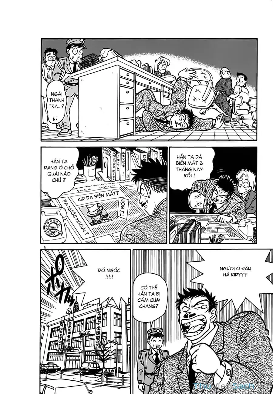 Truyện Tranh Siêu Đạo Chích Kid - Magic Kaito trang 4