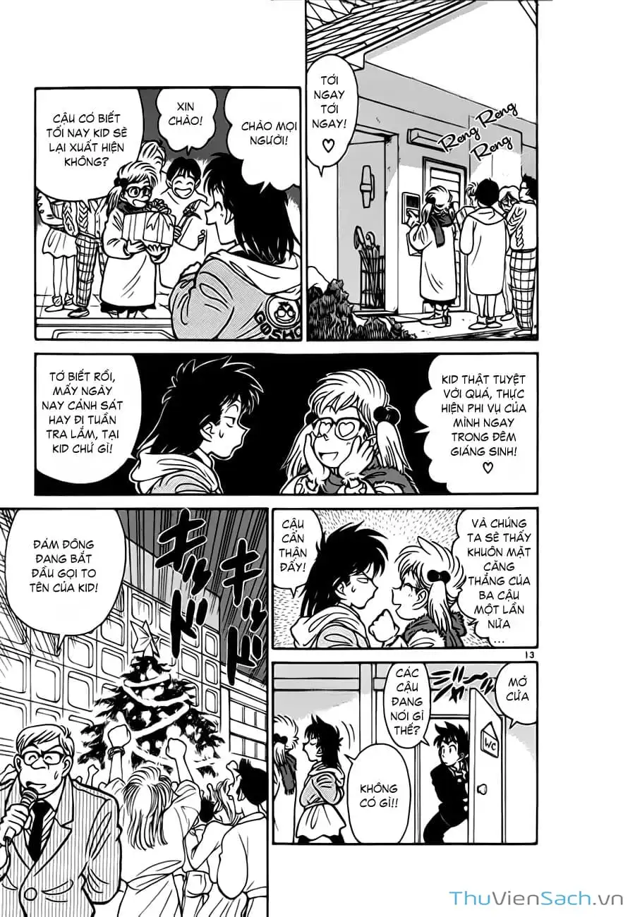 Truyện Tranh Siêu Đạo Chích Kid - Magic Kaito trang 4