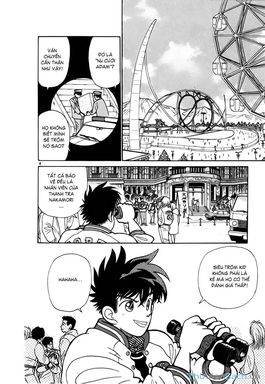 Truyện Tranh Siêu Đạo Chích Kid - Magic Kaito trang 4