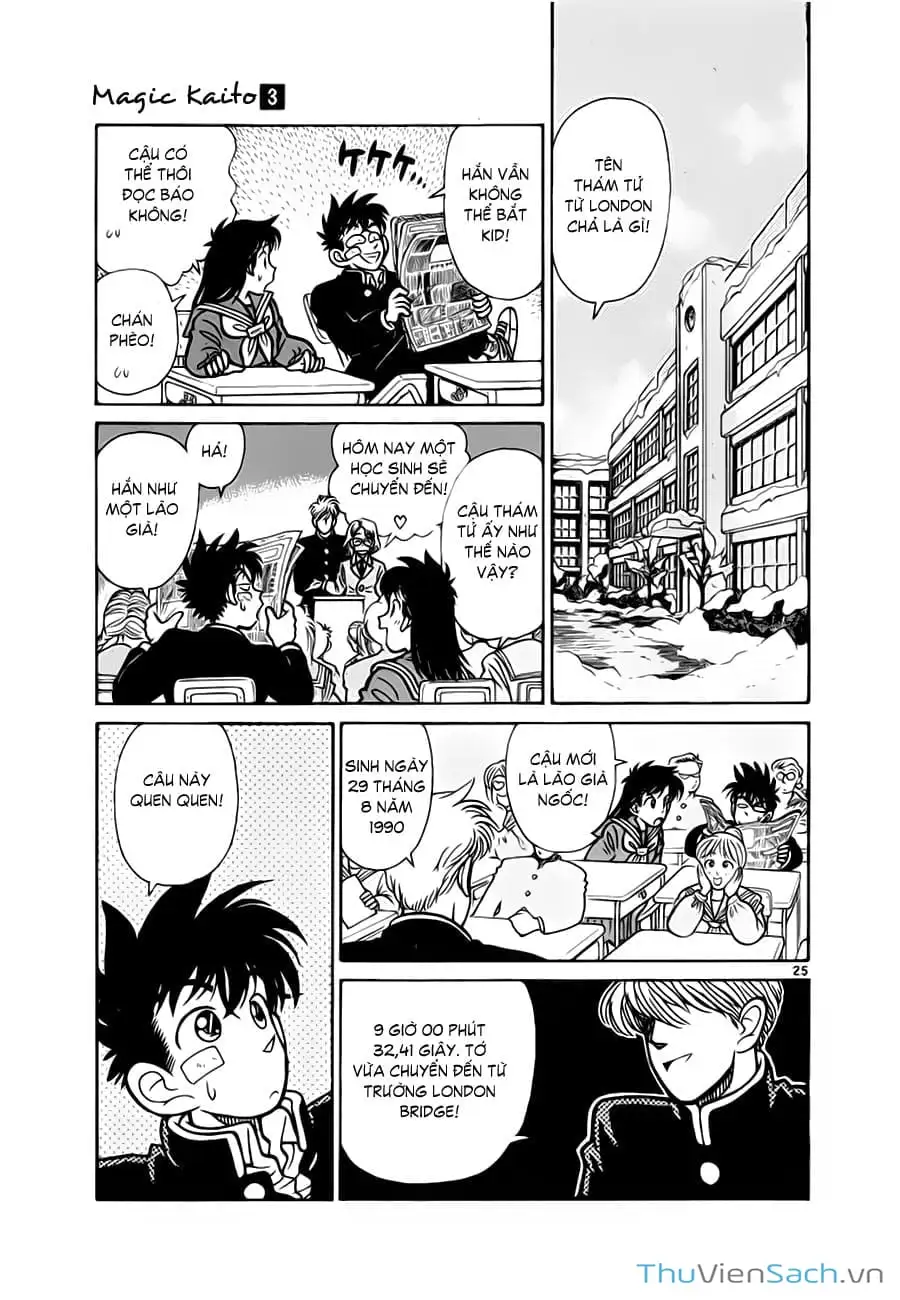 Truyện Tranh Siêu Đạo Chích Kid - Magic Kaito trang 4
