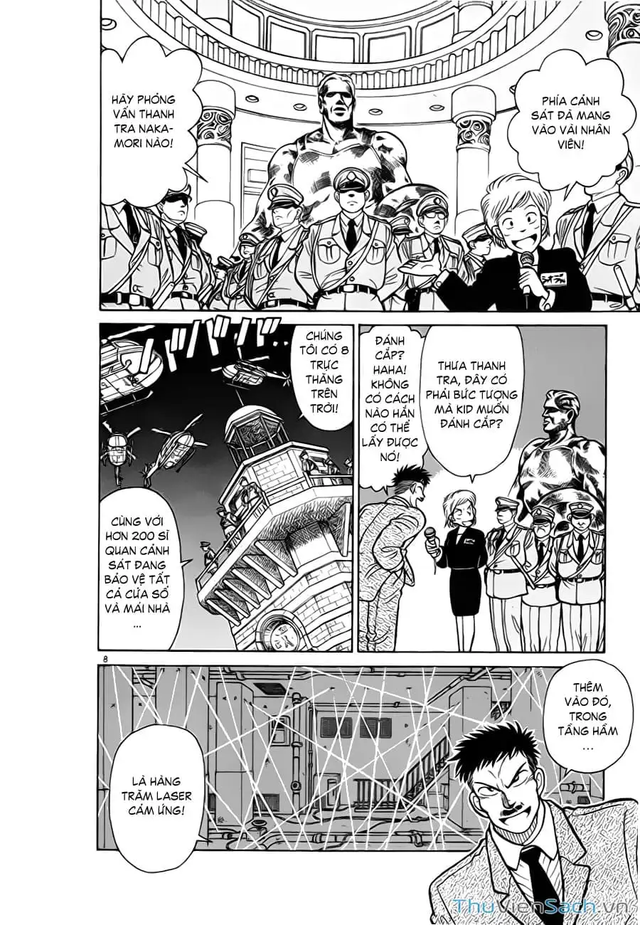 Truyện Tranh Siêu Đạo Chích Kid - Magic Kaito trang 4