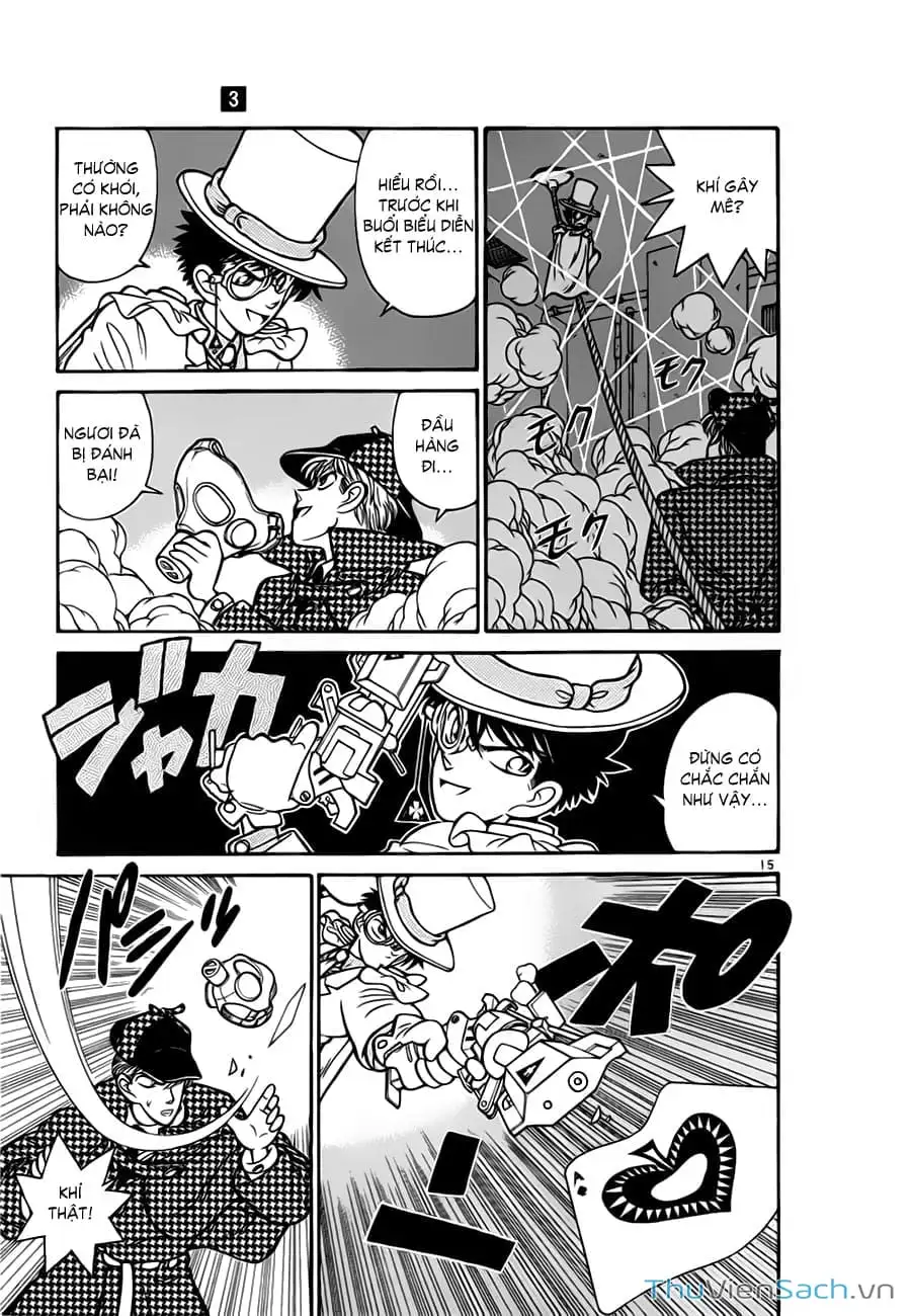 Truyện Tranh Siêu Đạo Chích Kid - Magic Kaito trang 4