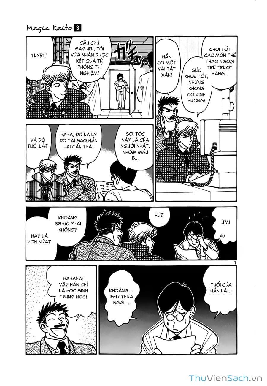 Truyện Tranh Siêu Đạo Chích Kid - Magic Kaito trang 4