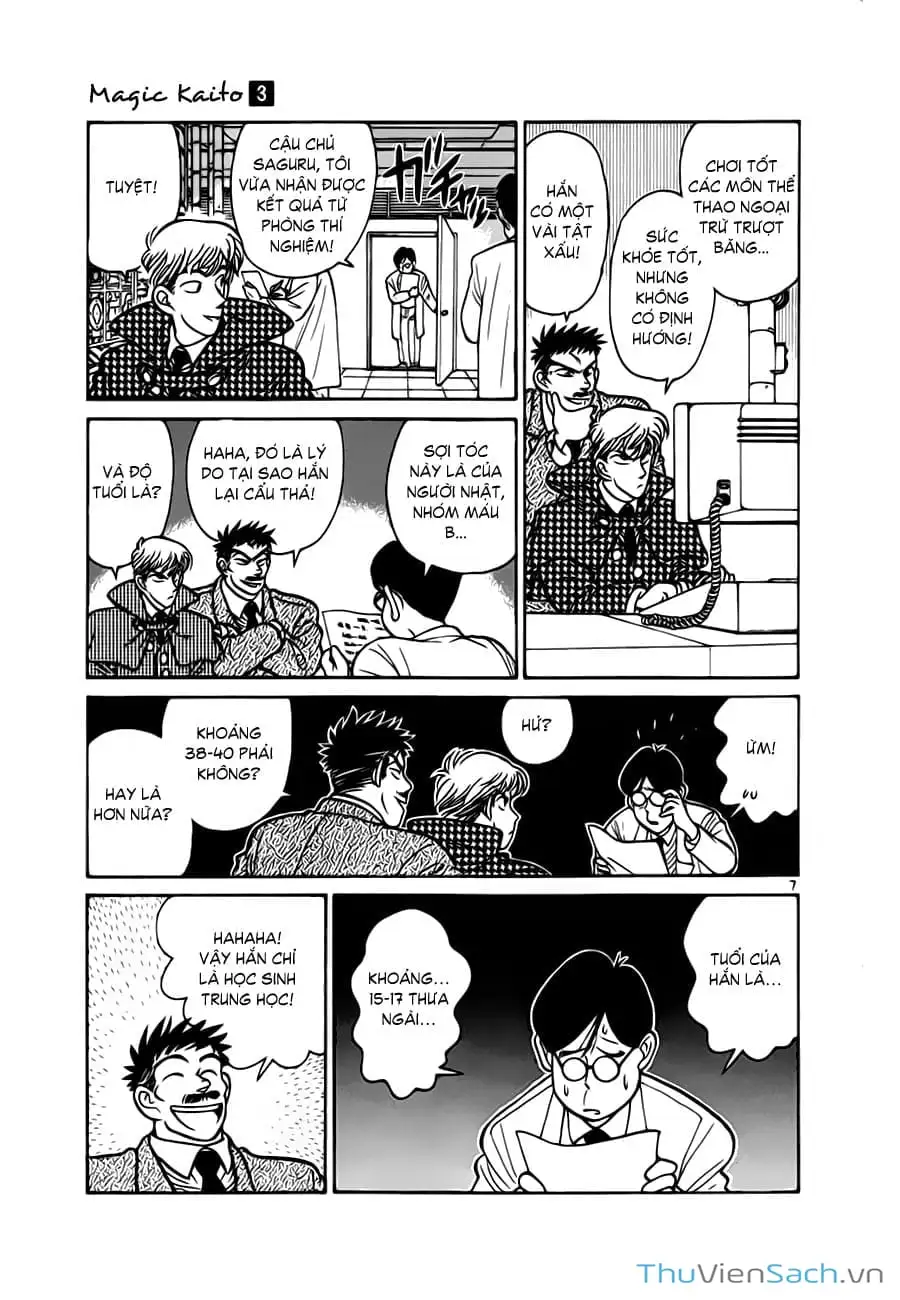 Truyện Tranh Siêu Đạo Chích Kid - Magic Kaito trang 4