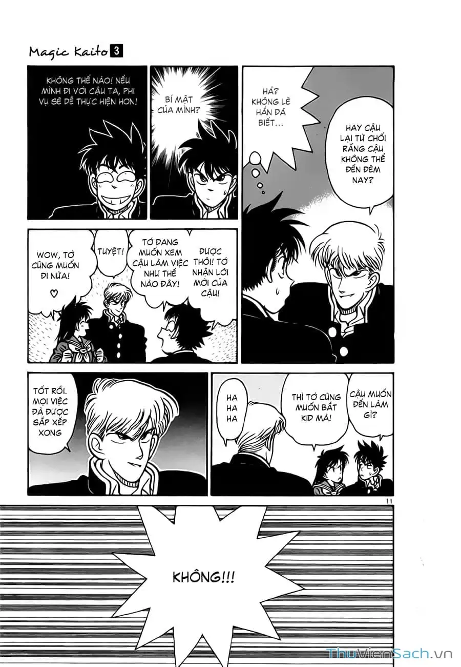 Truyện Tranh Siêu Đạo Chích Kid - Magic Kaito trang 4