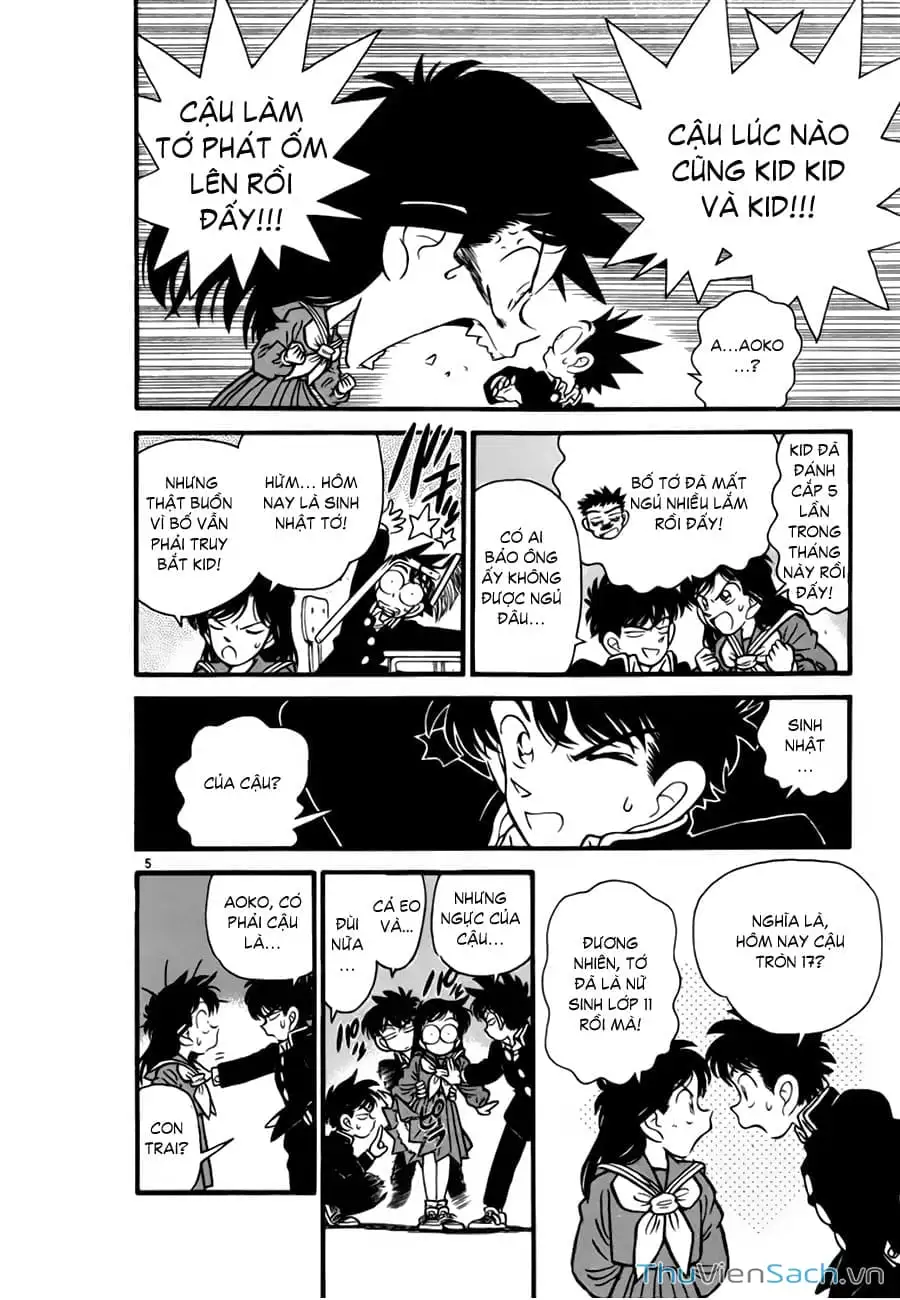 Truyện Tranh Siêu Đạo Chích Kid - Magic Kaito trang 4