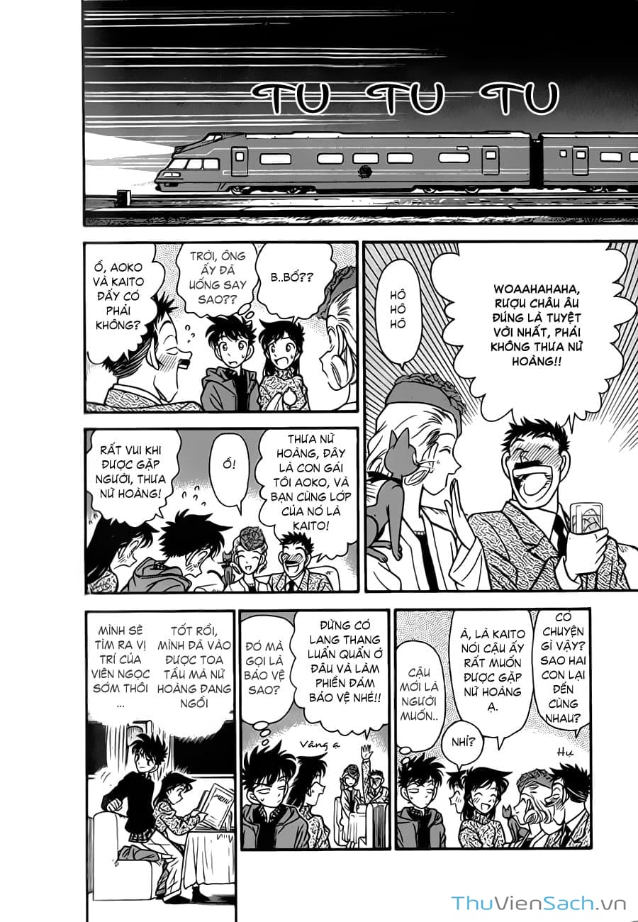 Truyện Tranh Siêu Đạo Chích Kid - Magic Kaito trang 4