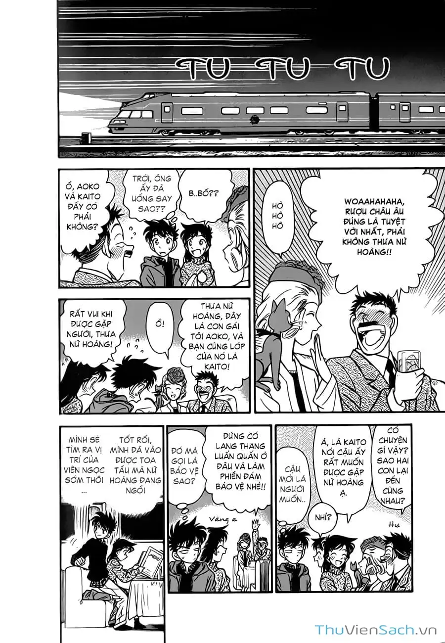 Truyện Tranh Siêu Đạo Chích Kid - Magic Kaito trang 4