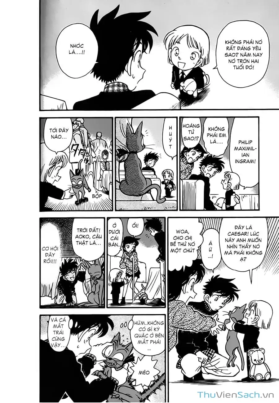 Truyện Tranh Siêu Đạo Chích Kid - Magic Kaito trang 4