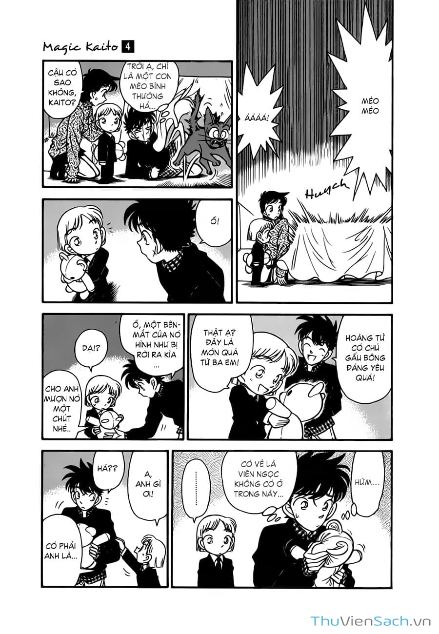 Truyện Tranh Siêu Đạo Chích Kid - Magic Kaito trang 4